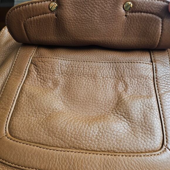 Tory‎ Burch Tan Leather Amanda Hobo Bag - Picture 6 of 10